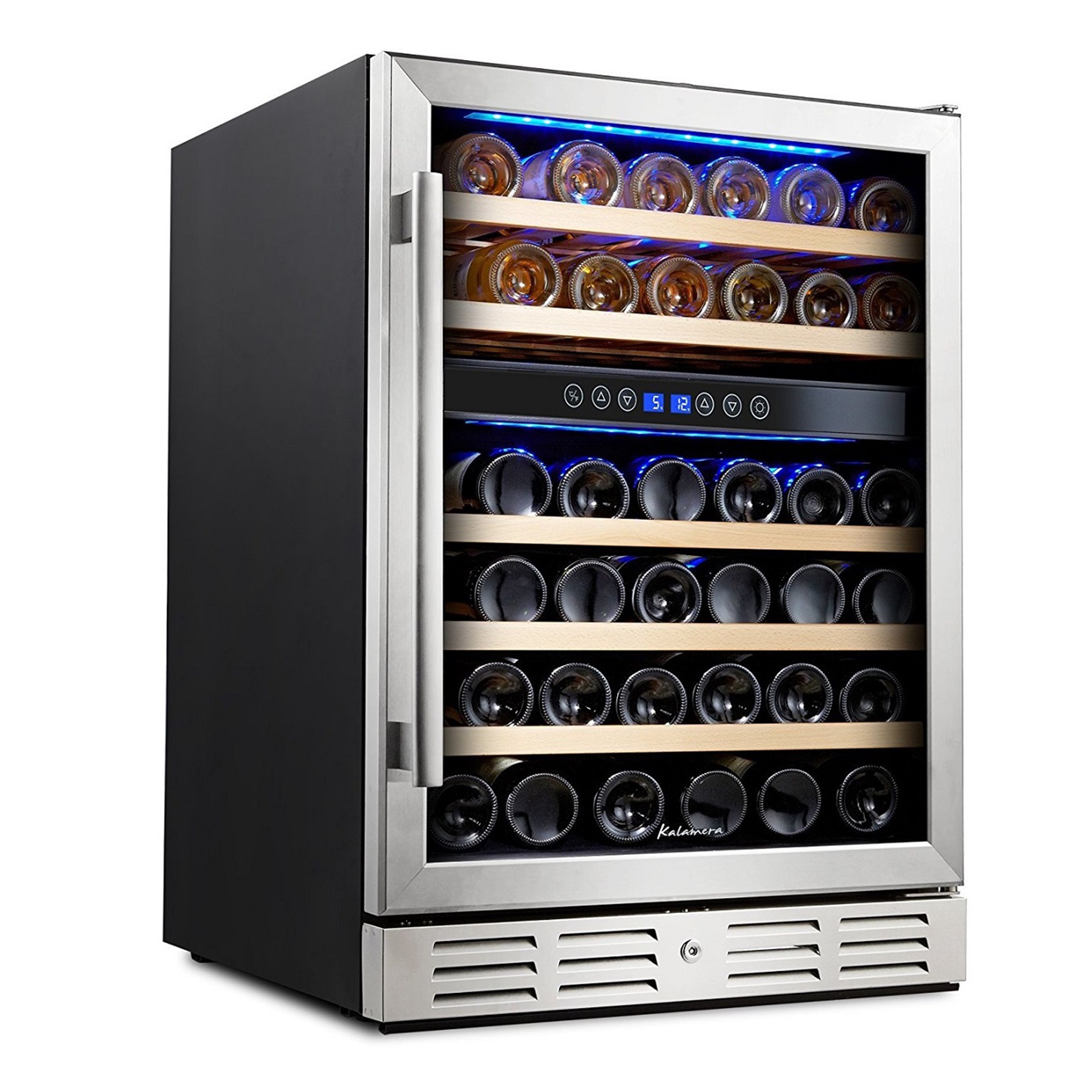 Kalamera 24 Beverage Refrigerator 175 Can Built-in Single Zone Touch Control 