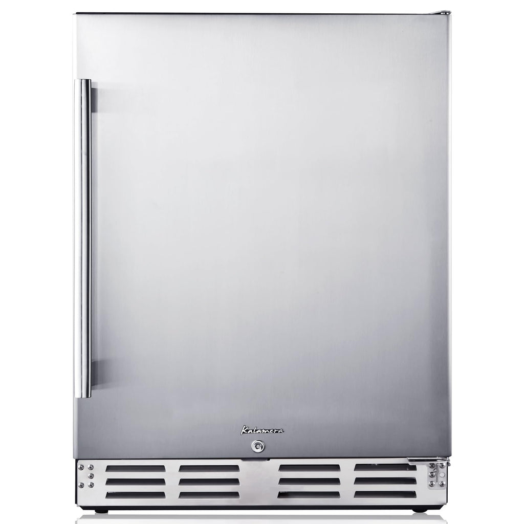 24 Inch Single Zone Built-in or Freestanding Beverage Cooler, 150 Cans, for Kitchen & Bar
