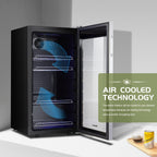 17 Inch Single Zone Freestanding Beverage Cooler, 120 Cans, for Kitchen & Bar