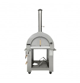 Kalamera Outdoor Stainless Steel Pizza Grill Free-standing with wheels