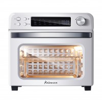 Kalamera 24QT Air Fryer Toaster Oven Preset Menu Program S/S Cavity 1700W