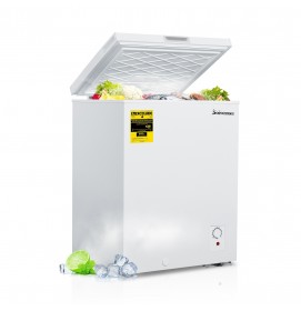 Kalamera 5.0 Cu.ft compact upright deep freezer freestanding small chest freezer for home/apart with lowest -4℉