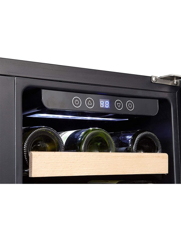 Kalamera 30'' Wine Cooler 66 Bottle Dual Zone Builtin and Freestanding
